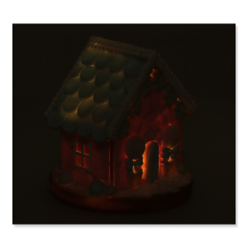 Lukrowany domek z piernika LED 287CAN3L017A-P