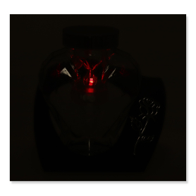 Znicz serce solar V z podstawką Znicz serce solar V z podstawka