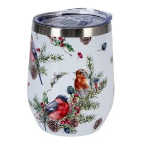 Kubek termiczny Christmas Birds 1