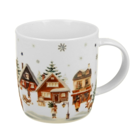Kubek w opakowaniu choinka Chistmas       Village