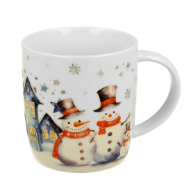 Kubek w opakowaniu domek Snowman