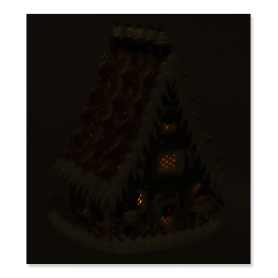 Piernikowa chatka led MA12839