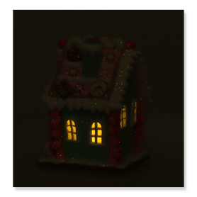 Domek piernikowy dekoracyjny led MA12949