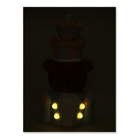 Miś ceramiczny Led GW7124706A