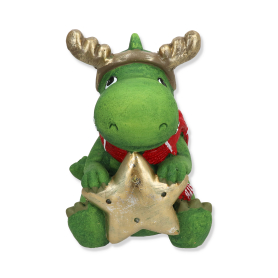 Dinozaur figurka bożonarodzeniowa led GW7124645