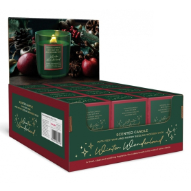 Świeca zapachowa w szkle Winter           Wonderland 150g