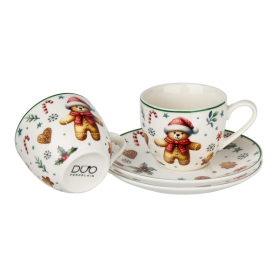 2 Filiżanki ze spodkami Christmas Cuties
