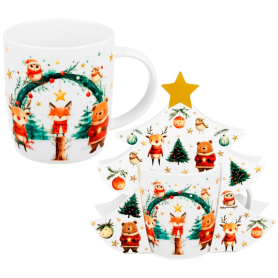 Kubek w opakowaniu choinka Christmas Cuties 2