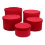 Flower box welur WA25021 RED 1807C