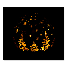 Bombka szklana LED dekoracyjna TG79830-2