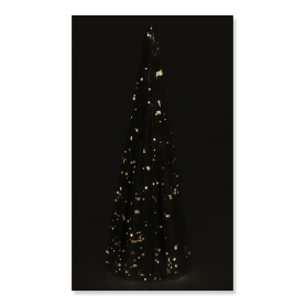 Stożek dekoracyjny 10 LED 8x23cm JR46M24-11