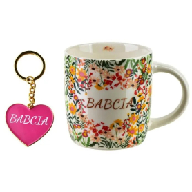 Kubek 350ml z brelokiem BABCIA HTPC3848