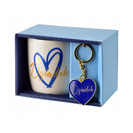 Kubek 350ml z brelokiem DZIADEK HTPC3862