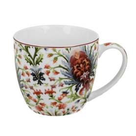 Kubek 460ml w koszyczku MARABELLA