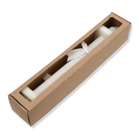Świeca Gromnica 35/400 Chrzest Kokardka 09373