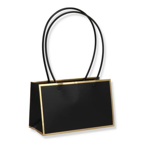 Torebka ozdona P8/BLACK-GOLD
