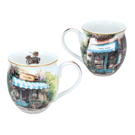 Kubek beczka L.Lozano Coffee & Flowers    CARMANI 840-9453