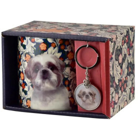 Kubek z breloczkiem 380ml NOYA shih tzu HTPZ9062