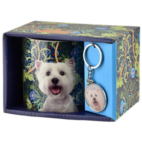 Kubek z breloczkiem 380ml NOYA west terrier HTPZ9017