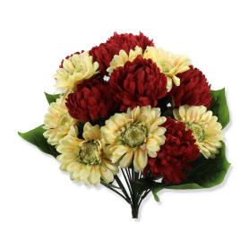 Bukiet gerbera chryzantema GM18_mix2