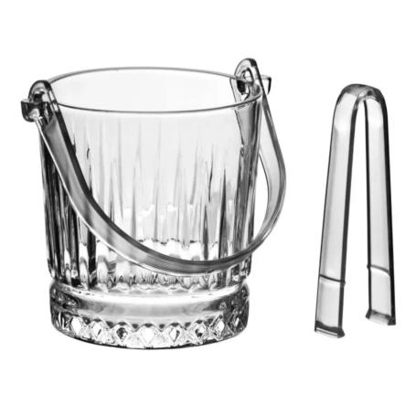 Pojemnik na lód ze szczypcami MODERN      KITCHEN HTIA8170