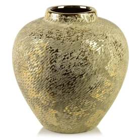 Wazon 11x23x29cm YARINE GOLD HTTU7371