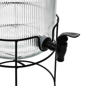 Szklany słój z kranikiem 5,2L MODERN KITCHEN HTIA6162