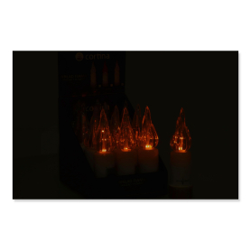 Wkład LED z efektem płomienia z bateriami ORANGE 4/25/WZP-BA-ORG
