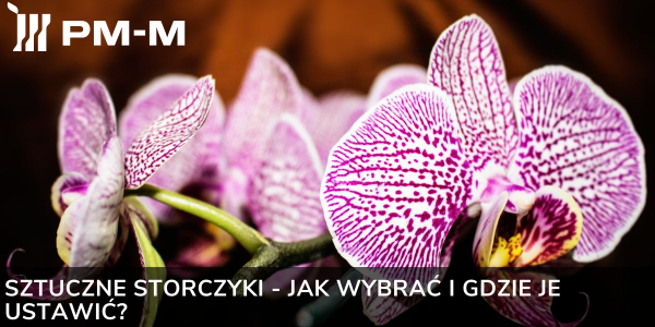 Sztuczne storczyki - jak wybrać i gdzie je ustawić?
