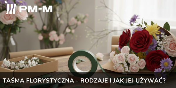 Taśma florystyczna - rodzaje i jak jej używać?